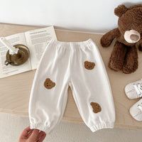 Load image into Gallery viewer, Baby Kid Girls Boys Solid Color Cartoon Pants Wholesale 240111138
