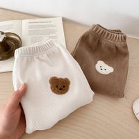 Load image into Gallery viewer, Baby Kid Girls Boys Solid Color Cartoon Pants Wholesale 240111138
