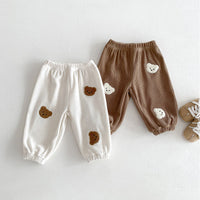 Load image into Gallery viewer, Baby Kid Girls Boys Solid Color Cartoon Pants Wholesale 240111138
