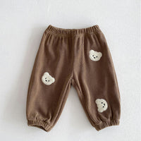 Load image into Gallery viewer, Baby Kid Girls Boys Solid Color Cartoon Pants Wholesale 240111138
