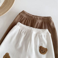 Load image into Gallery viewer, Baby Kid Girls Boys Solid Color Cartoon Pants Wholesale 240111138

