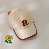 Load image into Gallery viewer, Kid Girls Boys Embroidered Alphabet Accessories Hats Wholesale 240111149
