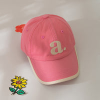 Load image into Gallery viewer, Kid Girls Boys Embroidered Alphabet Accessories Hats Wholesale 240111149
