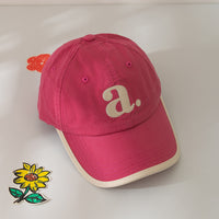 Load image into Gallery viewer, Kid Girls Boys Embroidered Alphabet Accessories Hats Wholesale 240111149
