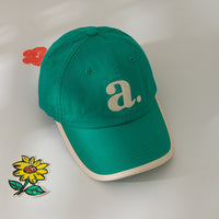 Load image into Gallery viewer, Kid Girls Boys Embroidered Alphabet Accessories Hats Wholesale 240111149

