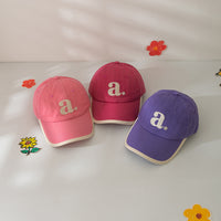 Load image into Gallery viewer, Kid Girls Boys Embroidered Alphabet Accessories Hats Wholesale 240111149
