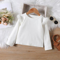 Load image into Gallery viewer, 2 Pieces Set Baby Kid Girls Solid Color Tops And Skirts Wholesale 24011115
