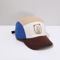 Load image into Gallery viewer, Kid Girls Boys Color-blocking Cartoon Embroidered Accessories Hats Wholesale 240111150
