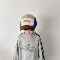 Load image into Gallery viewer, Kid Girls Boys Color-blocking Cartoon Embroidered Accessories Hats Wholesale 240111150
