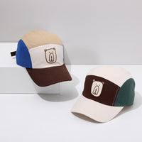 Load image into Gallery viewer, Kid Girls Boys Color-blocking Cartoon Embroidered Accessories Hats Wholesale 240111150
