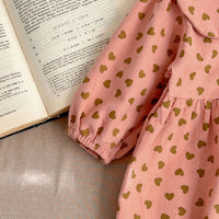Load image into Gallery viewer, Baby Kid Girls Love heart Print Jumpsuits Wholesale 240111153
