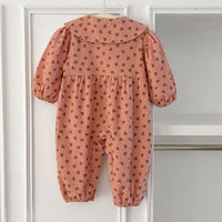Load image into Gallery viewer, Baby Kid Girls Love heart Print Jumpsuits Wholesale 240111153
