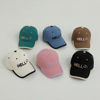 Load image into Gallery viewer, Kid Girls Boys Letters Embroidered Accessories Hats Wholesale 240111154

