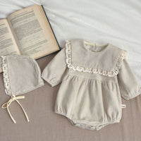 Load image into Gallery viewer, Baby Kid Girls Solid Color Rompers Wholesale 240111156
