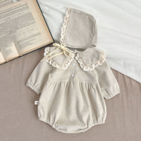 Load image into Gallery viewer, Baby Kid Girls Solid Color Rompers Wholesale 240111156
