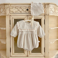 Load image into Gallery viewer, Baby Kid Girls Solid Color Rompers Wholesale 240111156
