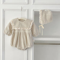 Load image into Gallery viewer, Baby Kid Girls Solid Color Rompers Wholesale 240111156
