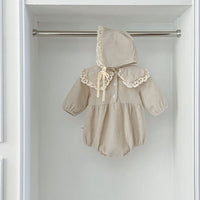 Load image into Gallery viewer, Baby Kid Girls Solid Color Rompers Wholesale 240111156
