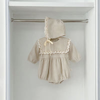 Load image into Gallery viewer, Baby Kid Girls Solid Color Rompers Wholesale 240111156
