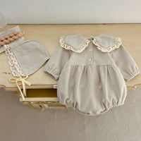 Load image into Gallery viewer, Baby Kid Girls Solid Color Rompers Wholesale 240111156
