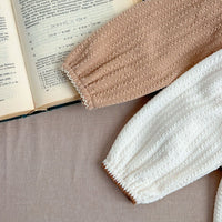 Load image into Gallery viewer, Baby Kid Girls Solid Color Striped Cardigan Wholesale 240111157
