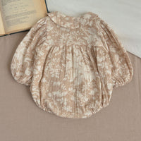 Load image into Gallery viewer, Baby Kid Girls Flower Print Rompers Wholesale 240111158
