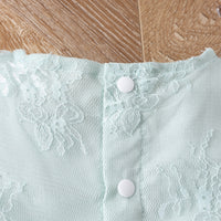 Load image into Gallery viewer, Baby Kid Girls Flower Embroidered Rompers Wholesale 24011122
