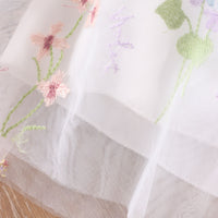 Load image into Gallery viewer, Baby Kid Girls Flower Embroidered Dresses Wholesale 24011123
