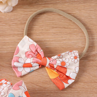 Load image into Gallery viewer, 2 Pieces Set Baby Kid Girls Solid Color Print Rompers And Flower Pants Wholesale 24011126
