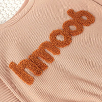 Load image into Gallery viewer, 2 Pieces Set Baby Kid Girls Color-blocking Tops And Solid Color Pants Wholesale 24011128
