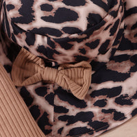 Load image into Gallery viewer, Kid Girls Leopard print Dresses Wholesale 24011135
