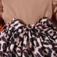 Load image into Gallery viewer, Kid Girls Leopard print Dresses Wholesale 24011135
