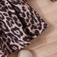 Load image into Gallery viewer, Kid Girls Leopard print Dresses Wholesale 24011135
