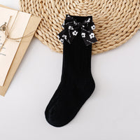 Load image into Gallery viewer, Baby Kid Girls Solid Color Bow Accessories Socks Wholesale 24011143
