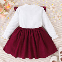 Load image into Gallery viewer, Kid Girls Color-blocking Dresses Wholesale 24011144
