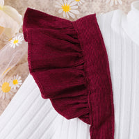 Load image into Gallery viewer, Kid Girls Color-blocking Dresses Wholesale 24011144
