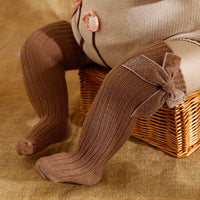 Load image into Gallery viewer, Baby Kid Girls Solid Color Bow Accessories Socks Wholesale 24011147
