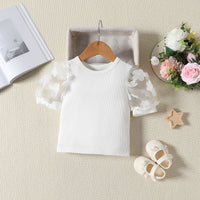 Load image into Gallery viewer, 2 Pieces Set Baby Kid Girls Solid Color Tops And Skirts Wholesale 24011151
