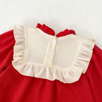 Load image into Gallery viewer, Baby Girls Color-blocking Rompers Wholesale 24011161
