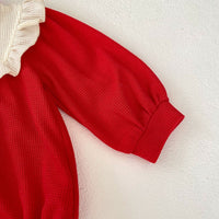 Load image into Gallery viewer, Baby Girls Color-blocking Rompers Wholesale 24011161
