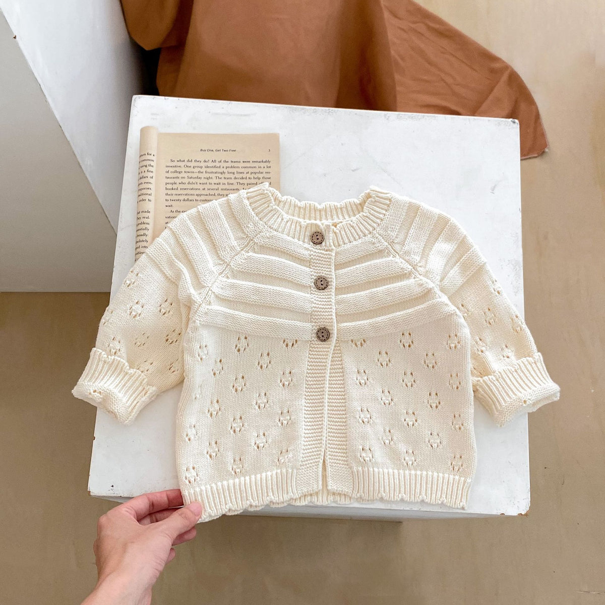 Baby Kid Girls Solid Color Cardigan Wholesale 24011165