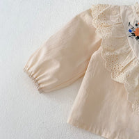 Load image into Gallery viewer, 2 Pieces Set Baby Kid Girls Flower Tops And Solid Color Shorts Wholesale 24011180
