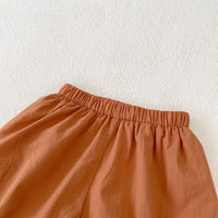 Load image into Gallery viewer, 2 Pieces Set Baby Kid Girls Flower Tops And Solid Color Shorts Wholesale 24011180
