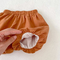 Load image into Gallery viewer, 2 Pieces Set Baby Kid Girls Flower Tops And Solid Color Shorts Wholesale 24011180
