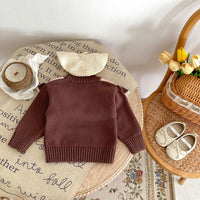 Load image into Gallery viewer, Baby Kid Girls Color-blocking Sweaters Wholesale 24011182
