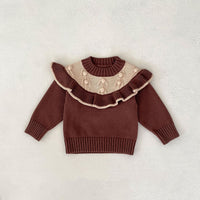 Load image into Gallery viewer, Baby Kid Girls Color-blocking Sweaters Wholesale 24011182
