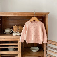 Load image into Gallery viewer, Baby Kid Girls Solid Color Sweaters Wholesale 24011185
