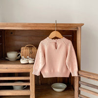 Load image into Gallery viewer, Baby Kid Girls Solid Color Sweaters Wholesale 24011185
