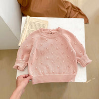Load image into Gallery viewer, Baby Kid Girls Solid Color Sweaters Wholesale 24011185
