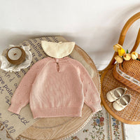 Load image into Gallery viewer, Baby Kid Girls Solid Color Sweaters Wholesale 24011185
